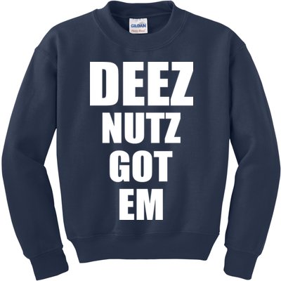 Deez Nuts Gotem Kids Sweatshirt