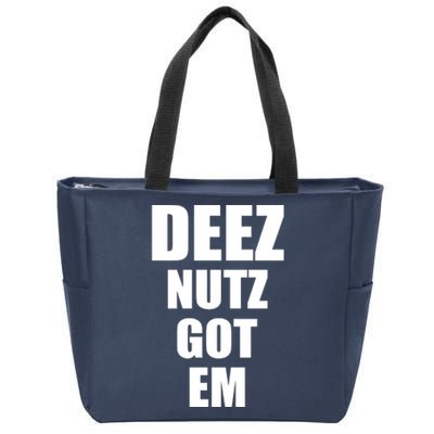 Deez Nuts Gotem Zip Tote Bag