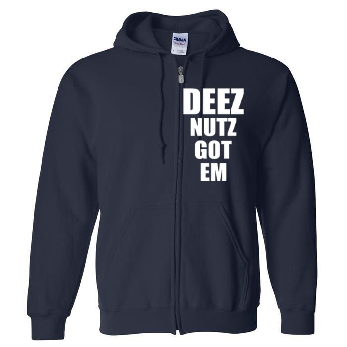 Deez Nuts Gotem Full Zip Hoodie