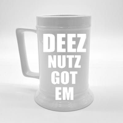 Deez Nuts Gotem Beer Stein