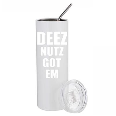 Deez Nuts Gotem Stainless Steel Tumbler