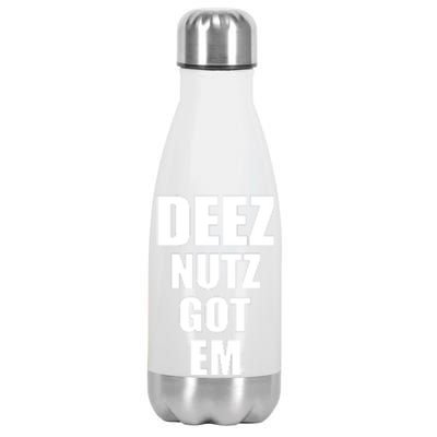 Deez Nuts Gotem Stainless Steel Insulated Water Bottle