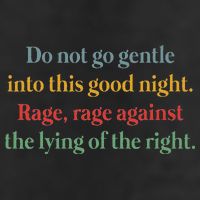 Do Not Go Gentle Into This Good Night Rage Against The Lying Beanie