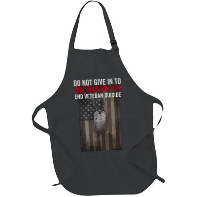 Do Not Give In To The War Within Full-Length Apron With Pockets