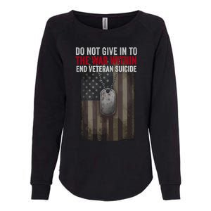 Do Not Give In To The War Within Womens California Wash Sweatshirt