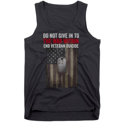 Do Not Give In To The War Within Tank Top