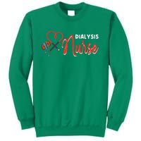 Dialysis Nurse Gifts For Technician Heart Nephrology Nursing Sweatshirt