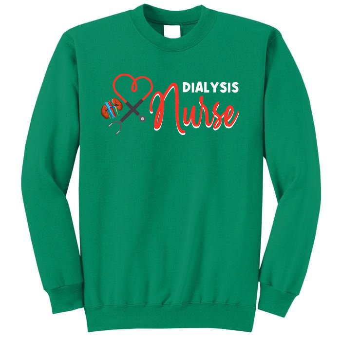 Dialysis Nurse Gifts For Technician Heart Nephrology Nursing Sweatshirt