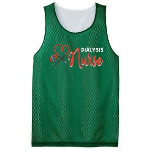 Dialysis Nurse Gifts For Technician Heart Nephrology Nursing Mesh Reversible Basketball Jersey Tank