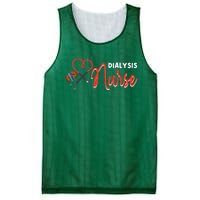 Dialysis Nurse Gifts For Technician Heart Nephrology Nursing Mesh Reversible Basketball Jersey Tank