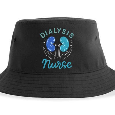 Dialysis Nurse Gifts Sustainable Bucket Hat