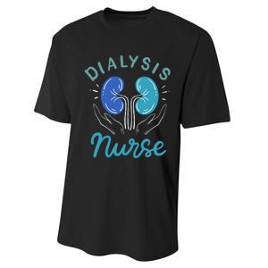 Dialysis Nurse Gifts Performance Sprint T-Shirt