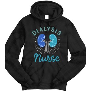 Dialysis Nurse Gifts Tie Dye Hoodie