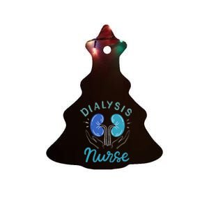 Dialysis Nurse Gifts Ceramic Tree Ornament