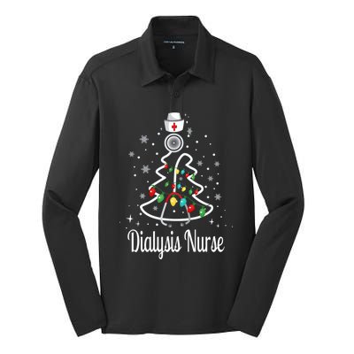 Dialysis Nurse Gift Silk Touch Performance Long Sleeve Polo