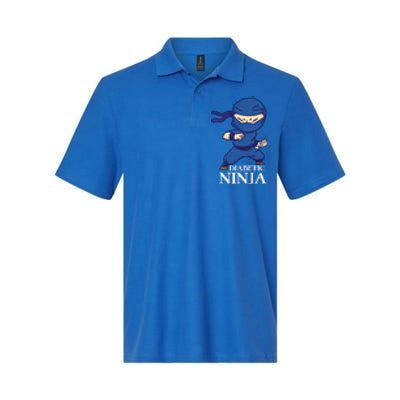 Diabetic Ninja Gift Diabetes Awareness Fighter Gift Blue Ninja Gift Softstyle Adult Sport Polo