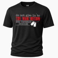 Do Not Give In To The War Within End Veteran Suicide Vintage Performance Shirt