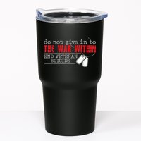 Do Not Give In To The War Within End Veteran Suicide Vintage Tumbler