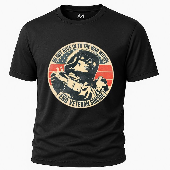 Do Not Give In To The War Within End Veteran Suicide Performance Shirt