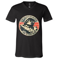 Do Not Give In To The War Within End Veteran Suicide V-Neck T-Shirt