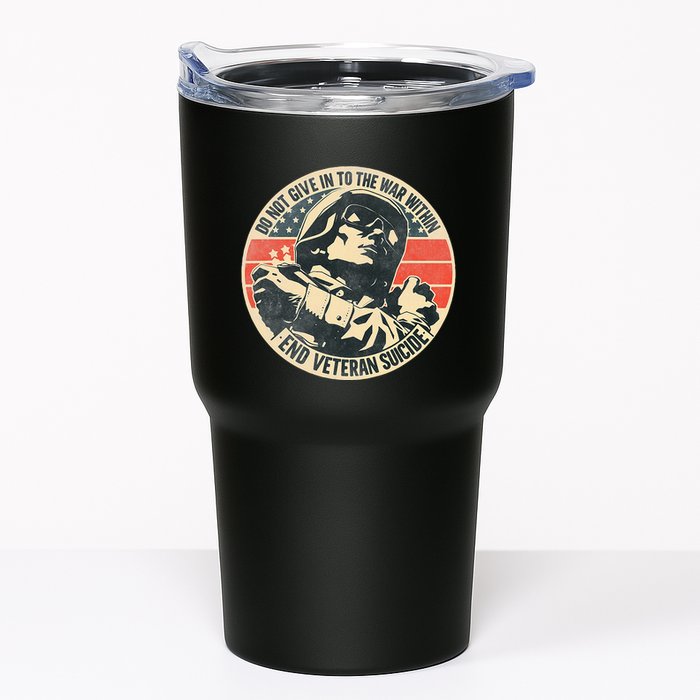 Do Not Give In To The War Within End Veteran Suicide Tumbler