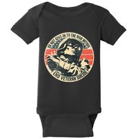 Do Not Give In To The War Within End Veteran Suicide Baby Bodysuit