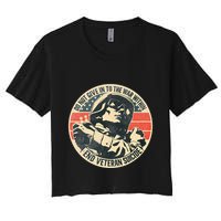 Do Not Give In To The War Within End Veteran Suicide Crop Top