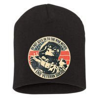 Do Not Give In To The War Within End Veteran Suicide Short Acrylic Beanie