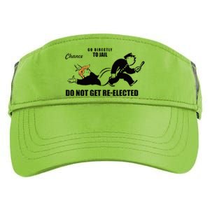 Do Not Get Reelected Chance Go Directly To Jail Adult Drive Performance Visor