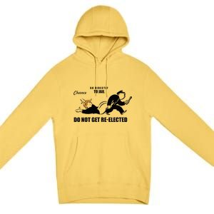 Do Not Get Reelected Chance Go Directly To Jail Premium Pullover Hoodie