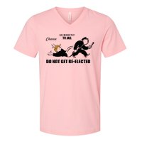 Do Not Get Reelected Chance Go Directly To Jail V-Neck T-Shirt