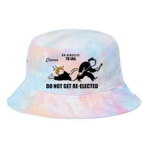 Do Not Get Reelected Chance Go Directly To Jail Tie Dye Newport Bucket Hat