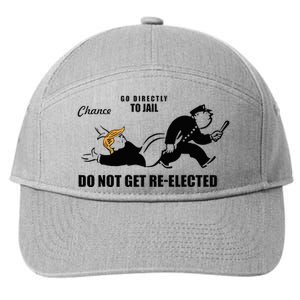 Do Not Get Reelected Chance Go Directly To Jail 7-Panel Snapback Hat