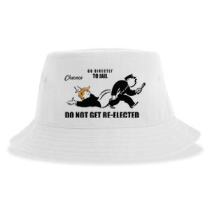 Do Not Get Reelected Chance Go Directly To Jail Sustainable Bucket Hat