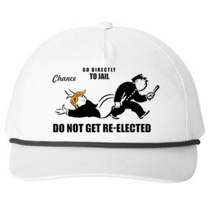 Do Not Get Reelected Chance Go Directly To Jail Snapback Five-Panel Rope Hat