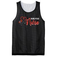 Dialysis Nurse Gifts for Technician Heart Nephrology Nursing Mesh Reversible Basketball Jersey Tank