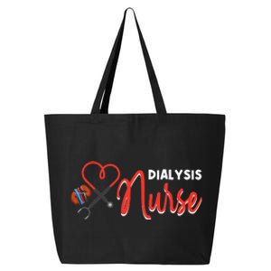 Dialysis Nurse Gifts for Technician Heart Nephrology Nursing 25L Jumbo Tote