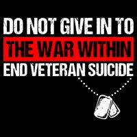 Do Not Give In To The War Within End Veteran Suicide Support Full-Length Apron With Pockets