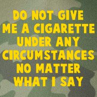 Do Not Give Me A Cigarette Under Any Circumstances No Matter What I Say Legacy Tie Dye Trucker Hat