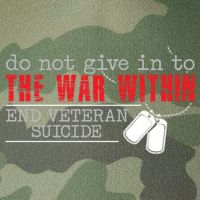 Do Not Give In To The War Within End Veteran Suicide Support Gift Legacy Tie Dye Trucker Hat