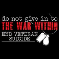 Do Not Give In To The War Within End Veteran Suicide Support Gift Performance Shirt