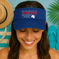 Do Not Give In To The War Within End Veteran Suicide Support Gift Visor