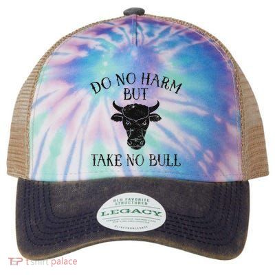 Do No Harm But Take No Bull Legacy Tie Dye Trucker Hat