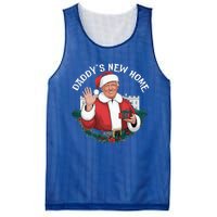 DaddyS New Home Santa Trump White House 2024 New President Mesh Reversible Basketball Jersey Tank