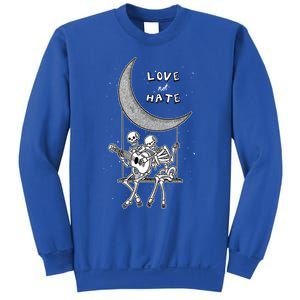 Do Not Hate But Love Cute Gift Creative Love Design Cool Gift Sweatshirt