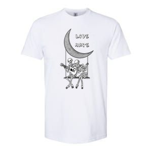 Do Not Hate But Love Cute Gift Creative Love Design Cool Gift Softstyle CVC T-Shirt