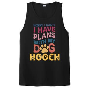 Dog Name Hooch Personalised Gift Busy With My Dog Hooch Gift PosiCharge Competitor Tank