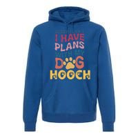 Dog Name Hooch Personalised Gift Busy With My Dog Hooch Gift Premium Hoodie