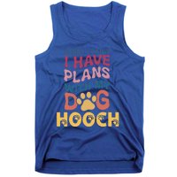 Dog Name Hooch Personalised Gift Busy With My Dog Hooch Gift Tank Top