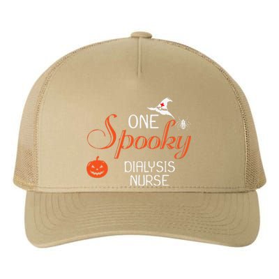 Dialysis Nurse Halloween Funny Spooky Gift Yupoong Adult 5-Panel Trucker Hat